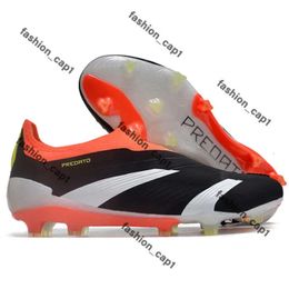 Preditor Boots de fútbol regalo para hombre para mujer Predetor elite tacos preccisiones de las élites fg zapatos de fútbol con lengua