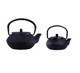 NOUVEAU NOUVEAU QUIQUE DE haute qualité 300 ml Mini Cast Iron Kettle Teapot Tea Set1514481