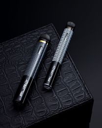 Cartouches de vape préremplies 3 ml en verre céramique épais stylo à huile vaporisateur de cire chariot de 3 grammes brevet de haute qualité e cig PK cookies gâteau stylo vape jetable