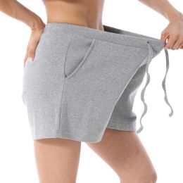 Zwangere vrouwen 2 stks Zet sweatshirt en shorts.
