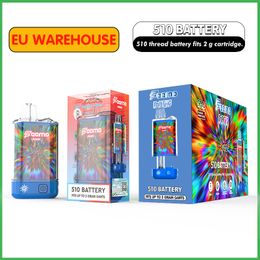 Préchauffage 510 Thread Batterie mod Tension réglable Batterie 650mAh pour 510 Vape Cartouche vaporisateur vape kit de batterie USA entrepôt