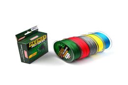 Premier Pro -serie Braid Fishing Line 4 Strand Spectra Ocean Rock Lines 100m PE -draadvezel uit Japan 18lb100lb Opmerkingen kleuren9409674