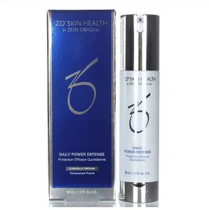 Skin Health Daily Power Defense 50ml Crema reparadora de texturas 1,7 oz Cuidado de la piel Suero facial Botella azul Abrillantador de la piel Loción en crema Cosméticos