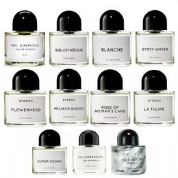 Premierlash Brand Perfume Byredo 100ml Super Cedar Blanche Mojave Ghost Quality Edp parfum parfumé Ship rapide