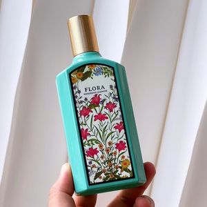 Nieuwste collectie Flora Parfum 100ml Damesparfums Eau De Parfum 3.3fl.oz Langdurige geur Bloesem Fruitbloem EDT Lady Spray Geur Keulen Topversie Kwaliteit