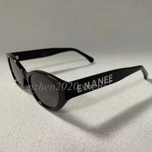 Premium 1-1 mode diamant lettres femmes lunettes de soleil cadeaux pour femmes lunettes de soleil