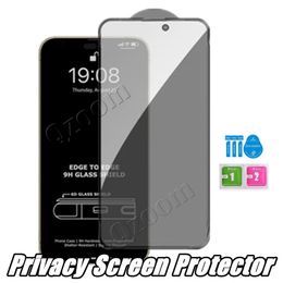 Premium AA Privacy Anti-Spy Tempered Glass Screen Protector voor iPhone 14 Pro Max 14Plus 13 12 Mini 11 XR XS 6 7 8 Plus