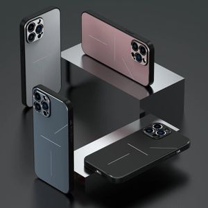 Estuche de aleaci￳n de aluminio premium para iPhone 14 14Plus 11 12 13 Pro Max 13mini 13Pro Max Metal Cubierta dura de la TPU Protecci￳n de la c￡mara de la c￡mara TPU