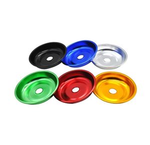 Premium aluminium Hookah Tray Arabian Shisha Metal Disk Charcoal Plate Rooking Accessories Chicha Narguile Sheesha Multicolor Color4839777