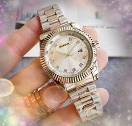 Premium beroemde heren spotboren horloge 41 mm quartz uurwerk mannelijke tijdklok volledige roestvrijstalen band high-end luxe designer polshorloge geschenken