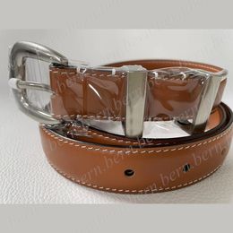 Cinturón de mujer de 2,5 cm de ancho de moda Premium para mujer cinturones con hebilla Circular cuadrada con caja de regalo regalo de Navidad