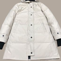 Chaqueta de plumón de longitud media para mujer, abrigo cálido con cuello de piel desmontable, ropa de abrigo para mujer