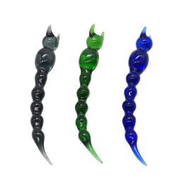 Premium Glass Dabbler 5.7 pulgadas Wax Dab Tool Colorful Thick Pyrex Dabber Tools Quartz Banger Nails Dab Rigs al por mayor