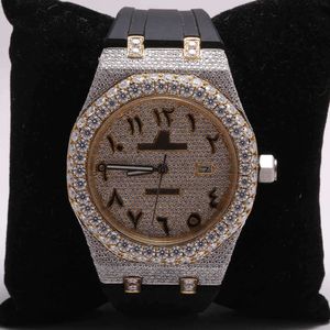 Premium hoge kwaliteit vvs top merk hot custom dign hip hop mannen vrouw luxe hand set lced out diamant moissanitEI5D7T3ETYKS
