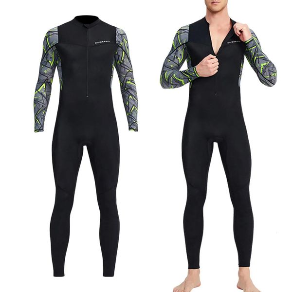 Premium Mens WetSuit Scuba Diving thermal Hiver chaud Costume complet Sports de bain Swimming Swimming Kayaking Equipment 240416