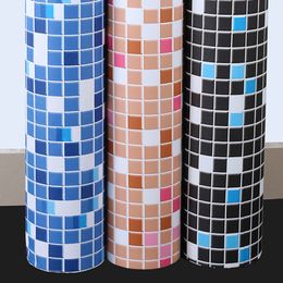 Premium Mozaïek Zelfklevend Wallpaper Sticker, PVC 2D Waterdichte olieproof keramische tegels Stickers, Home Decor keuken Badkamer Muurdocument