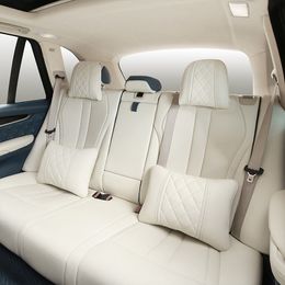 Premium NAPPA lederen autostoel rust kussen hoofdsteun auto nekkussens voor Mercedes Benz Maybach S-Klasse kussen auto-accessoires