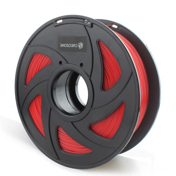 Filament d'imprimante 3D de filament PETG de qualité supérieure, 175 mm, bobine de 1 kg en plastique PETG pour imprimante 3D, couleur rouge Kwbvo