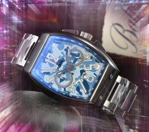 Prix ​​Premium Quartz Time horloge montres Stopwatch Auto Date Auto Men Arabe Digital Timing Run Second Crystal Mirror Lifestyle Liftroofrproof-Wristwatch Cadeaux