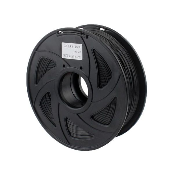 Filamento de fibra de carbono de calidad superior con envío gratuito para impresora 3D 175 mm 1 kg Carrete Color negro para Prusa i3 RagRap Cwlwh