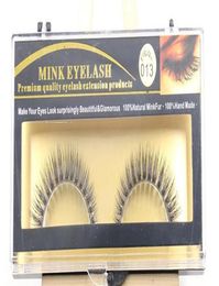 Premium Quality False Eyelashes Handmade Natural Long Thick Mink Fur Eyelashes Soft Fake Eye Lash extensions Black Terrier Full St9477614