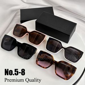 Lunettes de soleil classiques de qualité supérieure pour femmes ou hommes avec boîte de lunettes de soleil d'été