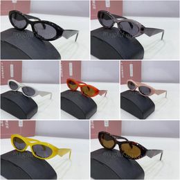 Gafas de sol de mujer de calidad premium Estilo de marco ovalado con caja 27298