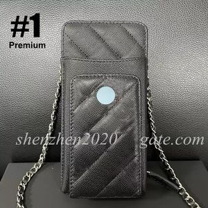 Mini sac portefeuille en cuir de qualité supérieure pour femmes, sacoche portefeuille à chaîne pour femmes