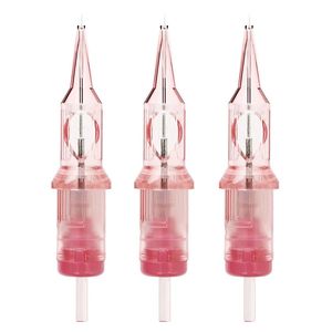 Premium Kwaliteit Roze VIPER PMU Tattoo Cartridge Naald Super Sharp Duurzaam Consistente 20 stks/doos Permanente Make-up Auto 240219