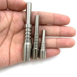 Accessoires de fumage de pointe de clou de titane de remplacement de qualité supérieure 10 mm 14 mm 18 mm de qualité inversée 2 G2 Ti Tips Nails pour silicone NC Kit Tuyaux d'eau Dab Rigs