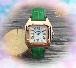 Premium klein formaat zakelijk Zwitserland horloges dames kwarts batterij super helder 3 pins dames elegante nobele echte koeien lederen riem horloge orologio di lusso