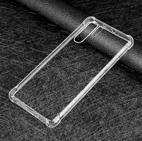 Estuches para teléfonos espaciales premium, parte posterior de acrílico transparente, modelos de cubierta transparente resistente, protector anticaídas para iPhone 15 14 13 12 11 pro max Xs XR 7 7p 8 8plus con caja al por menor l5