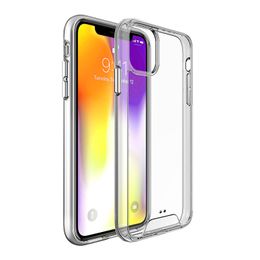 Premium SPACE Transparent Robuste Téléphone Portable Case Clear TPU PC Couverture Antichoc Pour iPhone 11 XR XS MAX Samsung Galaxy Note 10 Note 10 Plus