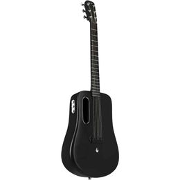 Premium Super Airsonic Carbone Fiber Guitar Acoustic Electric 36 avec des effets en rose - Ensemble de 2 pour les joueurs droitiers