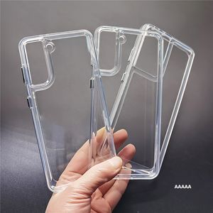 Premium transparente resistente transparente a prueba de golpes protección de la caja del teléfono para Samsung S22 S21 S20FE Plus Ultra iPhone 14 13 12 11 Pro Max XR XS X 8 Plus