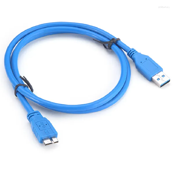 Cable de plomo de sincronización de datos de PC USB 3,0 Premium para WD My Book WDBFJK0030HBK disco duro HDD