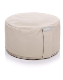 Premium100 прочный хлопковый однотонный круглый чехол для подушки для йоги и медитации, однотонный чехол для подушки для йоги Zafu Zen 9109341