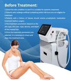 Prenium Diode Laser Hair Reduction Permanent 10 Bars Dermatologie Titanium Ice Epilate Poignée avec point de congélation pour hommes femmes visage corps machine prix professionnel