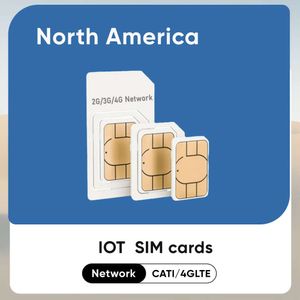 Prepaid Sim-kaart 360M Noord-Amerika Universele 4G LTE Iot Vending Hine GPS Tracker Gedeelde Apparaat Ondersteuning 2G/3G/4G Netwerken