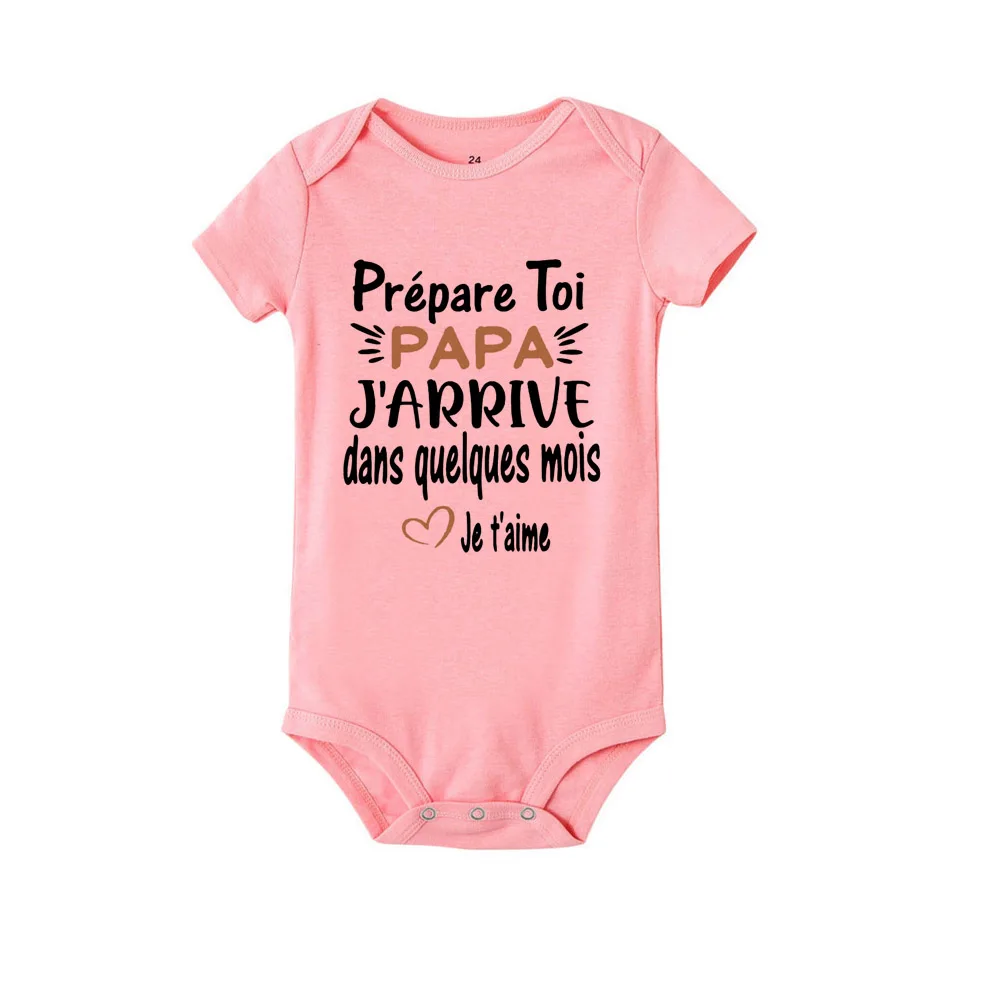 Prepare Yourself PAPA I'm Coming In A Few Month Announcement Pregnant Baby Bodysuit Boy Girl Toddler Jumpsuit Infant Shower Gift