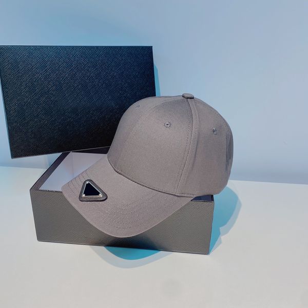 Gorras de béisbol de estilo pijo, gorra deportiva ajustable para hombres, sombreros de sol para mujeres al aire libre, sombrero curvo de Golf con icono de triángulo de Metal