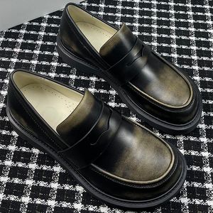 Preppy stijl JK Cosplay Loafers Dames Mary Jane Schoenen Meisjes Japanse School Jk Uniform Lolita Schoenen College Gothic Hoge Kwaliteit Loafers voor Dames 2024