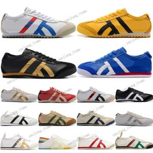 Preescolar Niños Tiger Mexico 66 Tigers Zapatos casuales Zapatos para correr Onitsukass Big Childs Summer Canvas Sneaker MEXICO 66 DELUXE Mocasines sin cordones con entresuela de látex para mujer