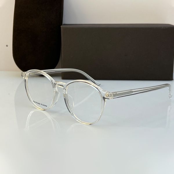 lunettes de prescription lunettes de soleil pour femmes monture optique lunettes pour hommes Affaires commerciales simples et élégantes bon matériel Monture de lunettes ronde Lentilles personnalisables