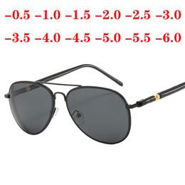 Lunettes de soleil de Prescription pour dioptrie myope-0.5 -1.0 -1.5 à -6.0 femmes hommes UV400 myopie lunettes lunettes avec dioptrie