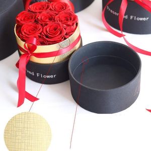 Preservado Eternal en flores de rosas reales con caja Regalos de San Valentín romántico El mejor regalo del día de la madres SS1205 Valentes Mors