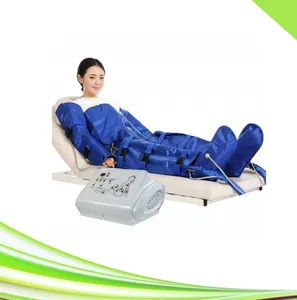 Presoterapia pressotherapie lymfed drainage afslankmachine draagbare witte blauw pak luchtdruk massager pressoterapia pressotherapie machines te koop