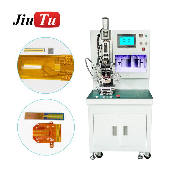 Machine de liaison de presse pour verre dur TFT OLED IC COF affichage Flexible IC, câble PFC, carte PCB câble FPC pressage de processus ACF