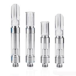 Druk Tip M6T Verstuiver G5 Vaporizer Pen Keramische Spoel Cartridge Dikke Olie 0.5ML 1.0ML Lege Verstuiver fit 510 Draad Verwarm Batterij