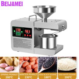 Persers Beijamei Automatische oliepersmachine X8S RG312 Huishoudelijke intelligente Sesam Peanut Walnut Oi Extractor Presser